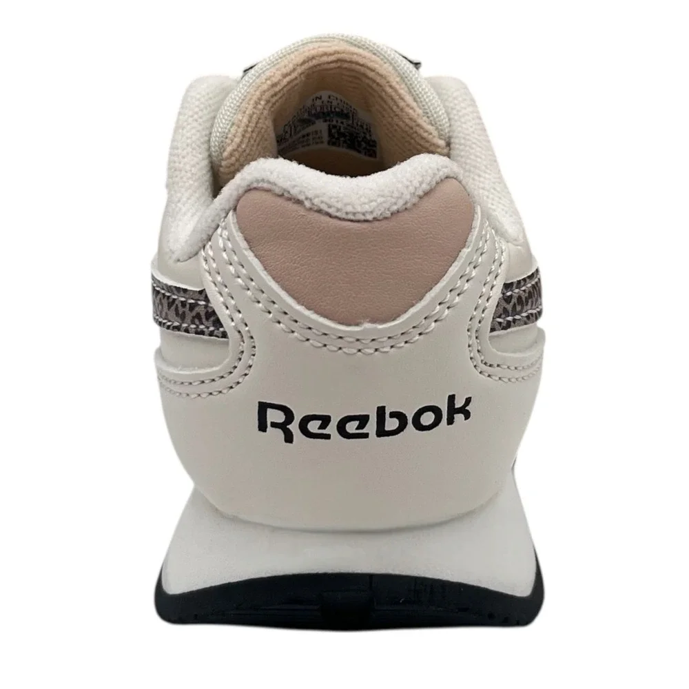 Reebok Harman Toddler Girls Slip-on Sneaker Size 10 Cream Black Tan Animal Print